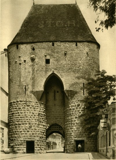 The Wiener Tor, Hainburg an der Donau, Lower Austria by Unbekannt
