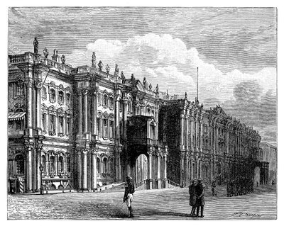 The Winter Palace, St Petersburg, Russia by Unbekannt