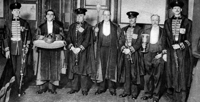 The Annual Ceremony of Electing a New Master to the Saddlers Company, London, 1926-1927 by Unbekannt