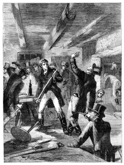 The arrest of the Cato Street conspirators, 1820 c1895 by Unbekannt