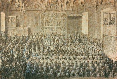 The Assembly of the Sorbonne Declare Henry III Deposed, January 1589 by Unbekannt
