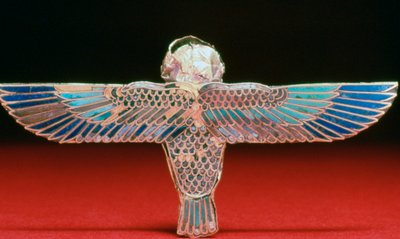 The Back of a Gold Winged Ba Amulet, Ptolemaic Period, Egypt, 4th-1st Century BC by Unbekannt