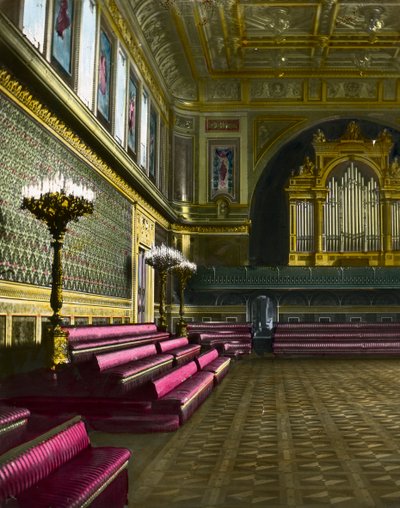 The ballroom, Buckingham Palace, London by Unbekannt