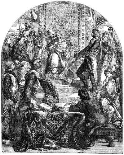 The Barons Enforcing Their Rights from King Henry III by Unbekannt