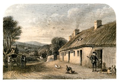 The birthplace of Robert Burns, Alloway, South Ayrshire, Scotland by Unbekannt
