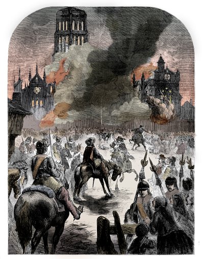 The Burning of St. Paul