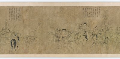 The Captivity of Cai Wenji, Ming Dynasty, 14th-15th Century by Unbekannt