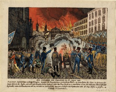 The Capture of Smolensk on August 18, 1812 by Unbekannt