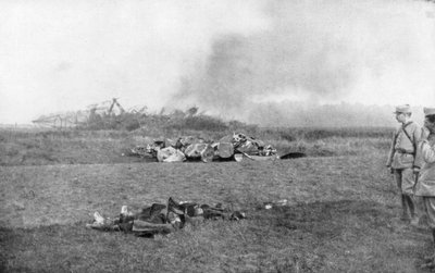 The Carcass of Zeppelin LZ93 L44, St Clement, France, 20 October 1917 by Unbekannt