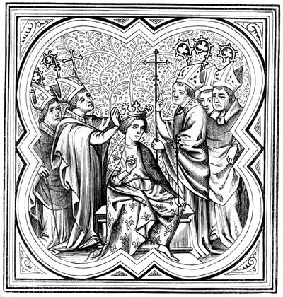 The Coronation of Charlemagne by Unbekannt