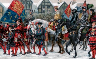 The coronation of Edward VI, 20 February 1547 by Unbekannt