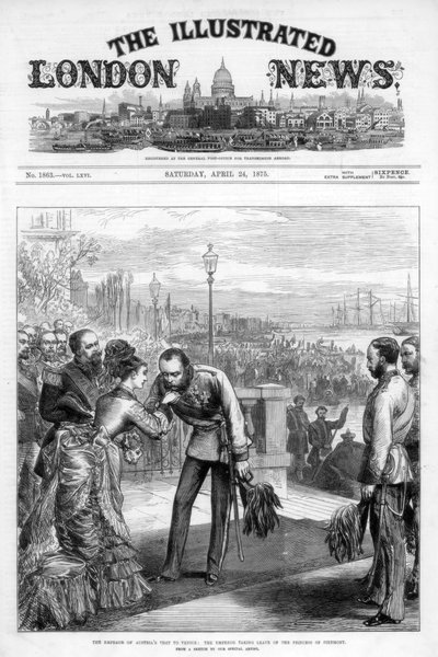 The Cover of The Illustrated London News by Unbekannt