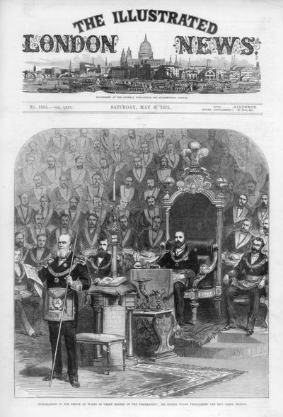 The Cover of The Illustrated London News by Unbekannt
