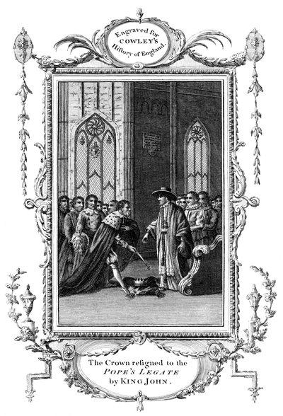 The Crown Resigned to the Pope