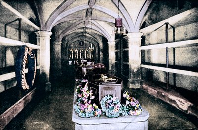 The Crypt Under the Chancel of St Georges Chapel, Windsor Castle by Unbekannt