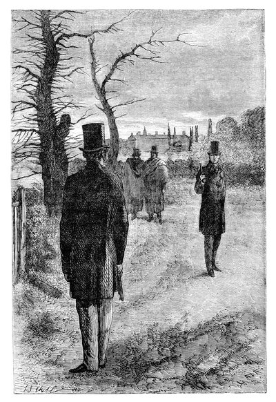 The Duel Between the Duke of Wellington and the Earl of Winchelsea by Unbekannt