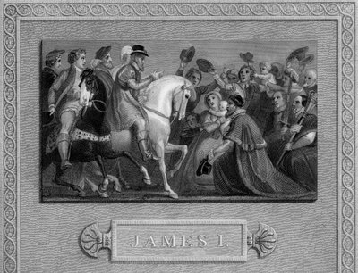 The Entry of James I into London by Unbekannt