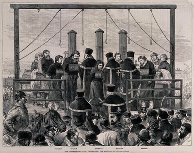 The Execution of the Nihilists by Unbekannt