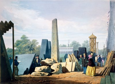 The Exterior, Great Exhibition, Hyde Park, London, 1851 by Unbekannt