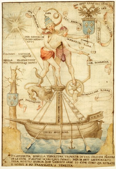 The Fight Against the Papacy and the Empire, 16th century by Unbekannt