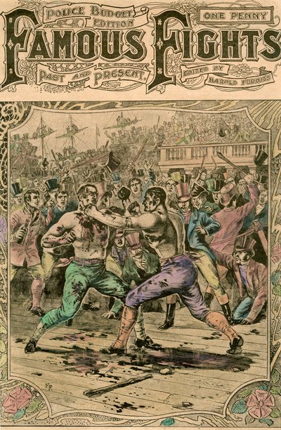 The First Fight Between Tom Spring and Jack Langan by Unbekannt