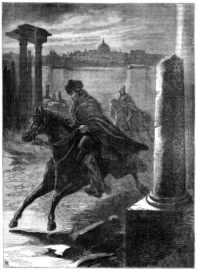 The Flight of Prince Charles from Rome by Unbekannt
