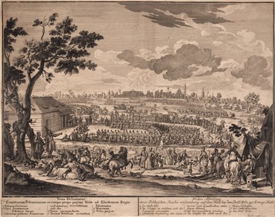 The Free Election of Augustus II at Wola, Outside Warsaw, in 1697, 1700 by Unbekannt