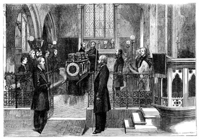 The Funeral of Benjamin Disraeli, British Prime Minister by Unbekannt