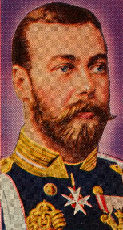 The Future King George V at His Wedding by Unbekannt
