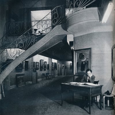 The ground floor gallery of the American-British Art Center by Unbekannt