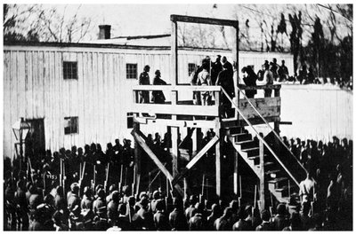 The Hanging of Henry Wirz, Washington DC, USA by Unbekannt