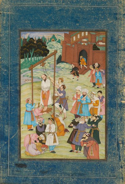 The Hanging of al-Hallaj in 922 by Unbekannt