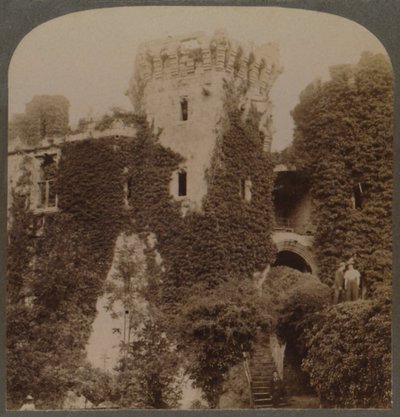 The Ivy-Clad Towers of Raglan Castle, the Last Stronghold of Charles I, Monmouthshire, England by Unbekannt
