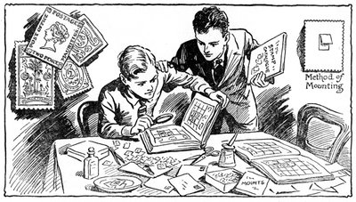 The Joys of Stamp Collecting by Unbekannt