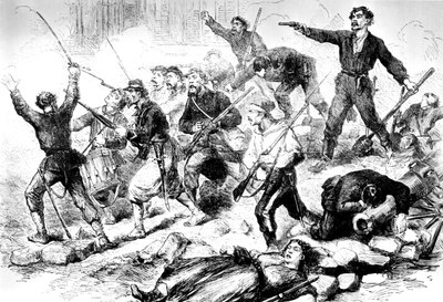 The Last Battle of the Communards May 1871, Paris Commune by Unbekannt