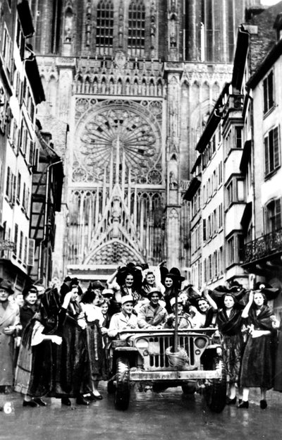 The Liberation of Strasbourg, France by Unbekannt