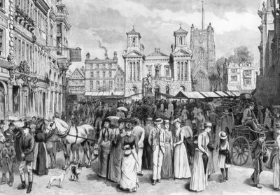 The Market Place, Kingston upon Thames, Surrey by Unbekannt