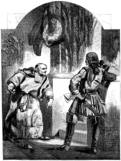The Meeting Between Cardinal Giulio Alberoni and Colonel Stanhope, 18th Century by Unbekannt