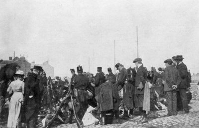 The Mobilization for the Defence of Liege, Belgium by Unbekannt