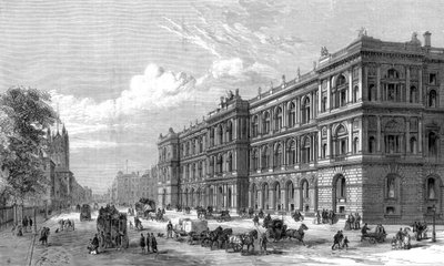 The New Home and Colonial Offices, Parliament Street, Westminster, London, 1875 by Unbekannt