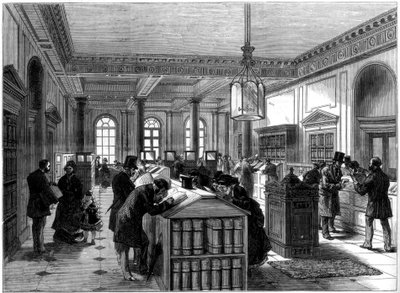 The New Registry of Wills Office, Somerset House, London by Unbekannt