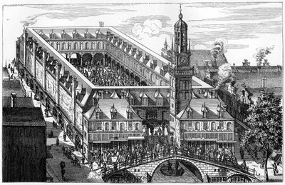 The Old Stock Exchange in Amsterdam, Destroyed by Fire in 1858, 1903 by Unbekannt