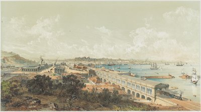 The Opening of the State Railway from Ljubljana to Trieste on July 27, 1857 by Unbekannt