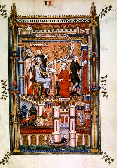 The pagan priests of Paris send their message to Rome by Unbekannt