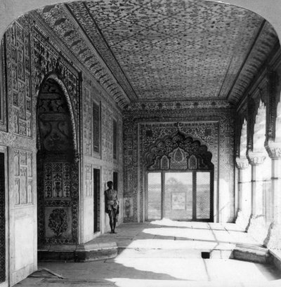 The palace of Rang Mahal, the royal residence of the Mogul Queen, Delhi, India, 1900s by Unbekannt