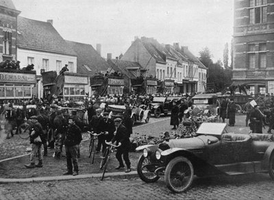 The part played by motor transports in the retreat from Antwerp, 1914 by Unbekannt
