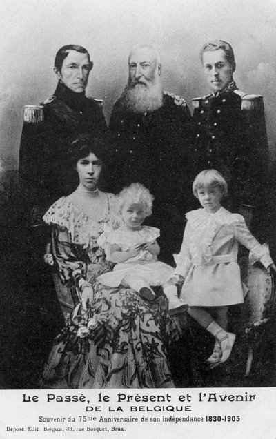 The Past, the Present and the Future of Belgium, 1905 by Unbekannt