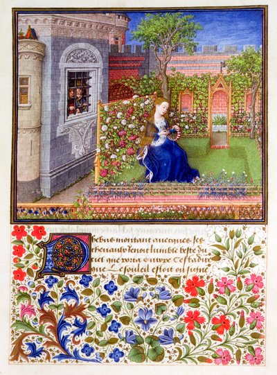 The Prisoners Listening to Emily Singing in the Garden by Unbekannt