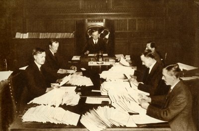 The scene in the Lord Chancellor