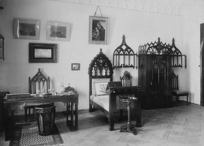 The Study in the Maryino Manor House by Unbekannt
